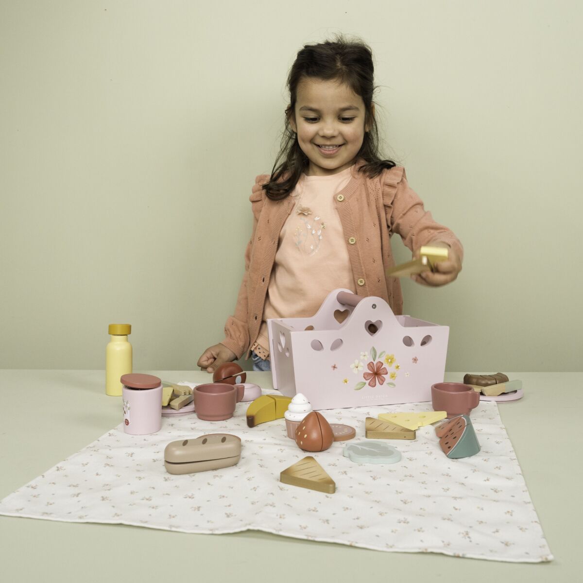 Piknika komplekts, Picnic Play Set, Little Dutch, LD8025