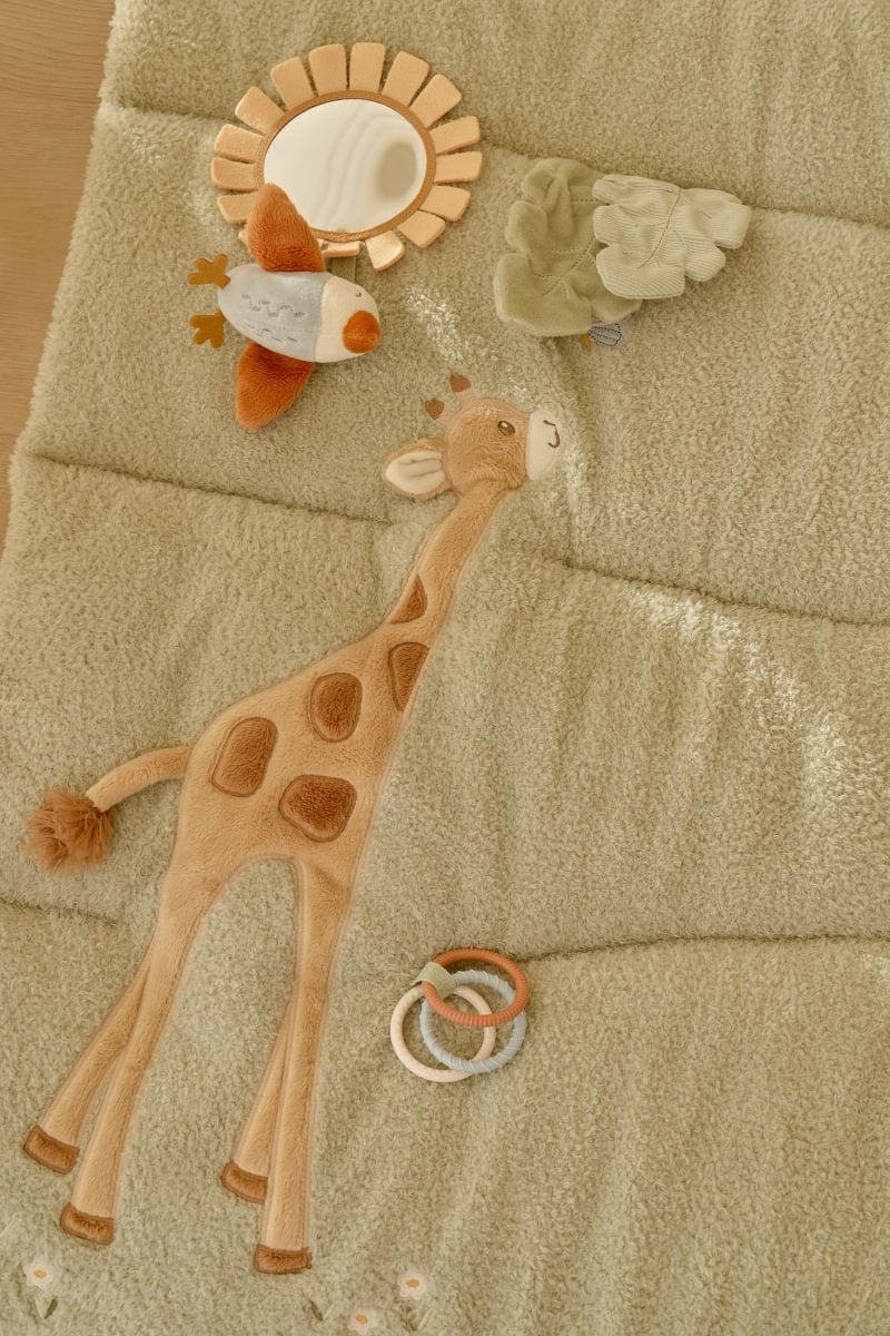 Aktivitāšu paklājiņš, Playpen Mat Safari Friends, Little Dutch