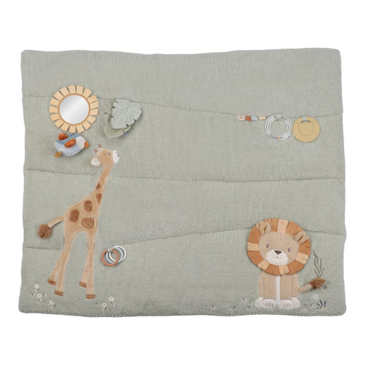 Aktivitāšu paklājiņš, Playpen Mat Safari Friends, Little Dutch