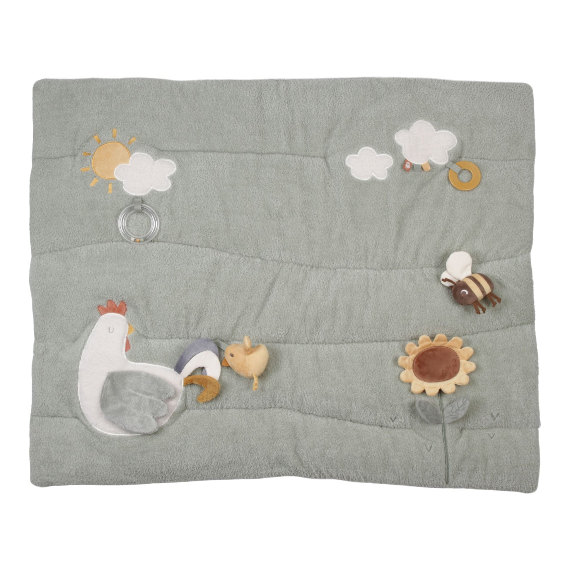 Aktivitāšu paklājiņš, Playpen Mat Little Farm, Little Dutch, LD8808
