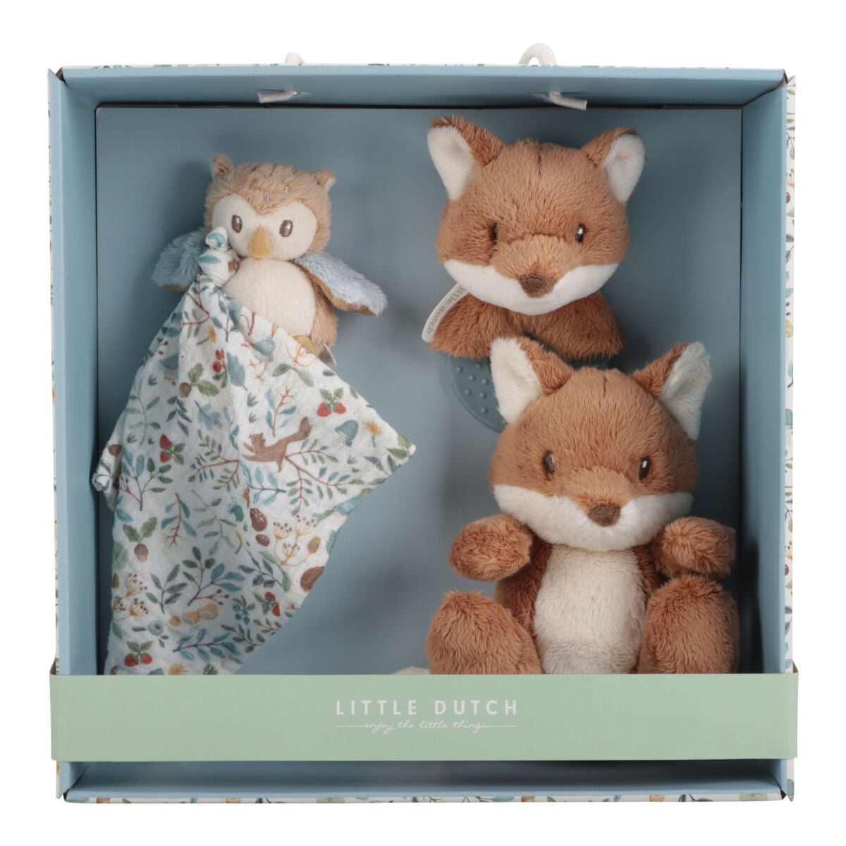 Raudzību dāvanu komplekts jaundzimušajam, Giftbox Forest Friends, Little Dutch, LD8915