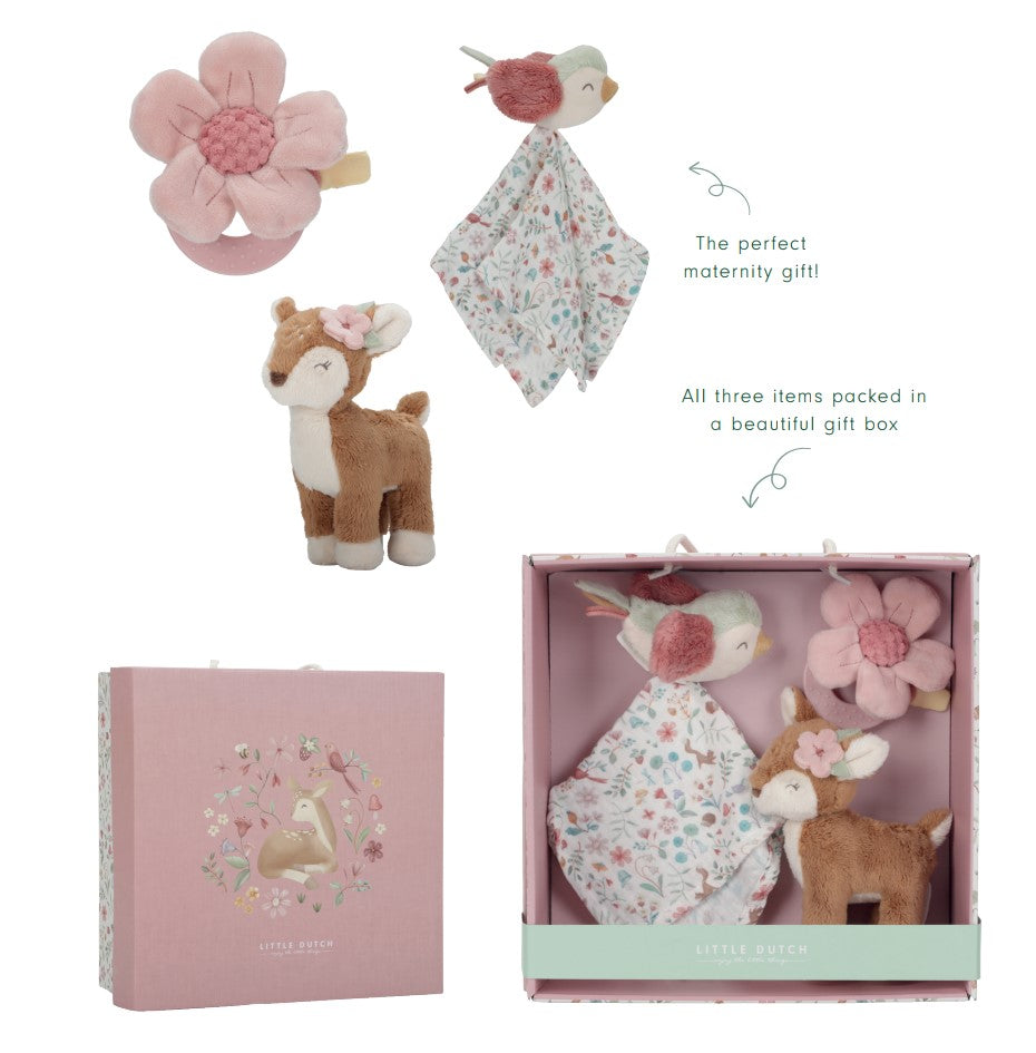 Raudzību dāvanu komplekts jaundzimušajam, Giftbox Fairy Garden, Little Dutch, LD9015