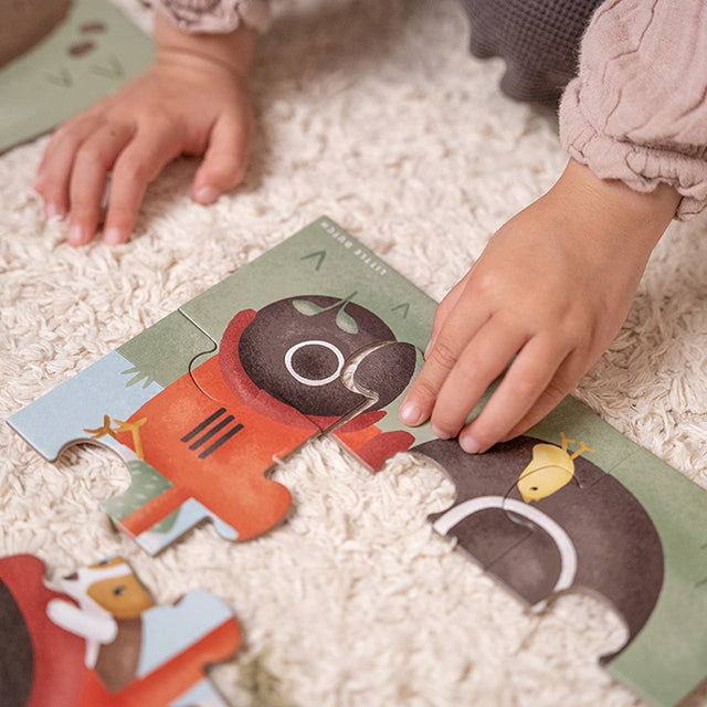 Little Farm puzle 4in1, Little Dutch