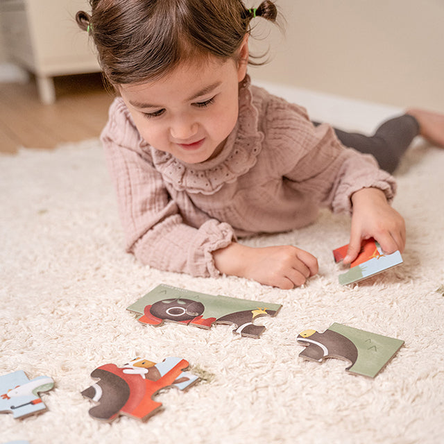 Little Farm puzle 4in1, Little Dutch