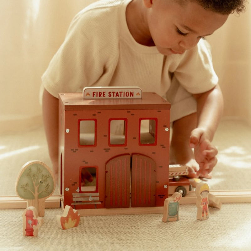 Koka ugunsdzēsēju depo, Wooden Fire Station, Little Dutch, LD2538