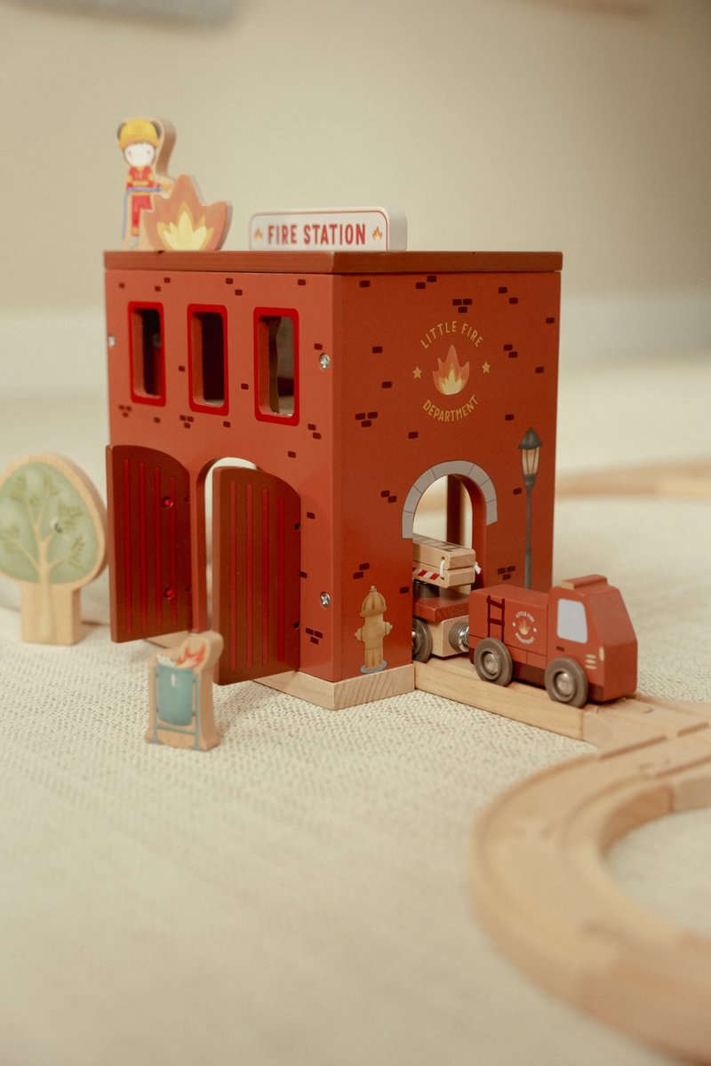 Koka ugunsdzēsēju depo, Wooden Fire Station, Little Dutch, LD2538