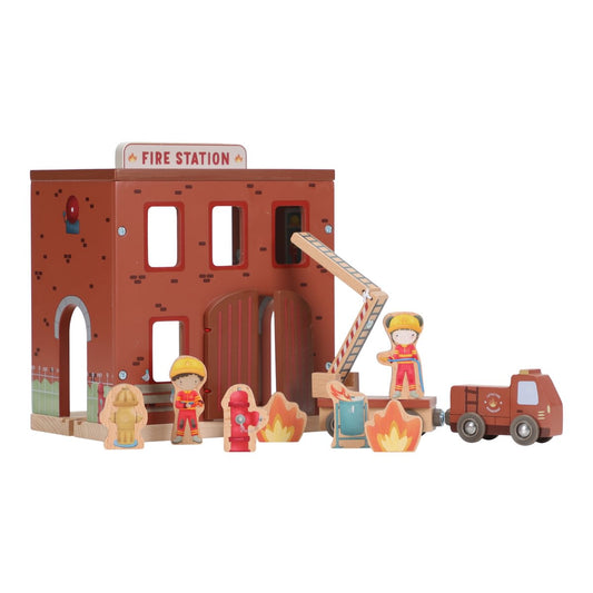 Koka ugunsdzēsēju depo, Wooden Fire Station, Little Dutch, LD2538