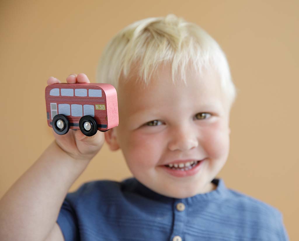 Vilcienu trases auto komplekts, Railway extension Vehicles Set, Little Dutch, LD4492