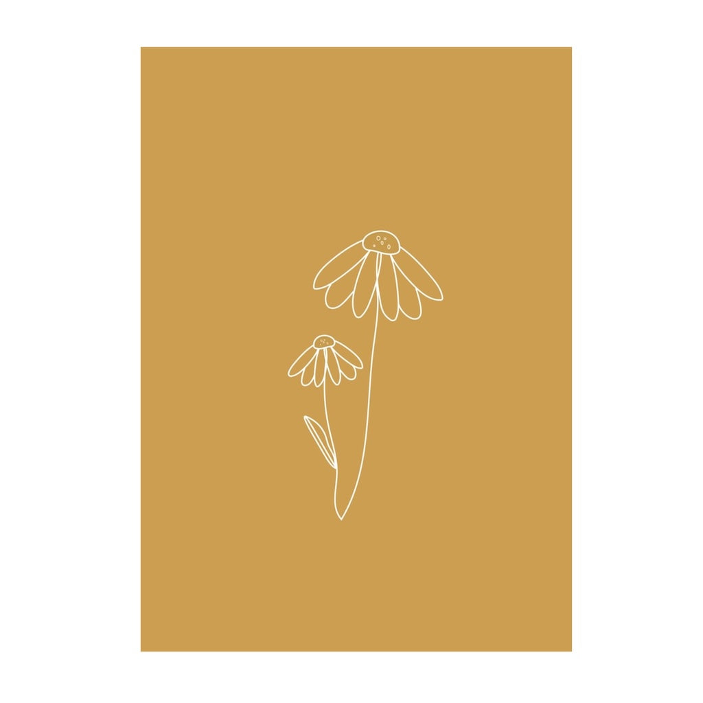 Greeting card - Flowers, Little Dutch