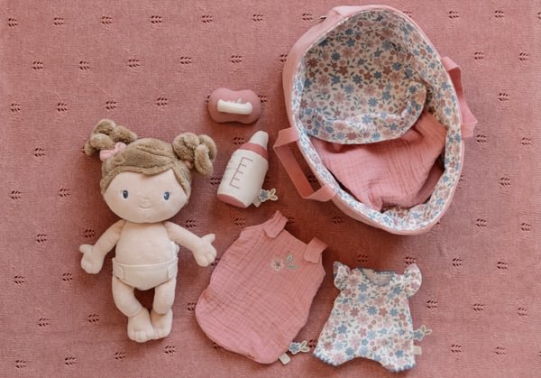 Lelle - Leļļu mazulis, Baby Doll Rosa 35cm, Little Dutch, LD4677