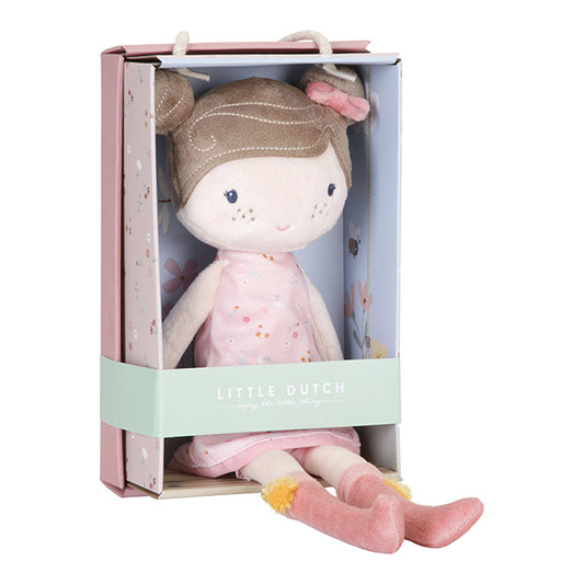 Lelle Doll Rosa dāvanu kastē 35cm, Little Dutch, LD4557
