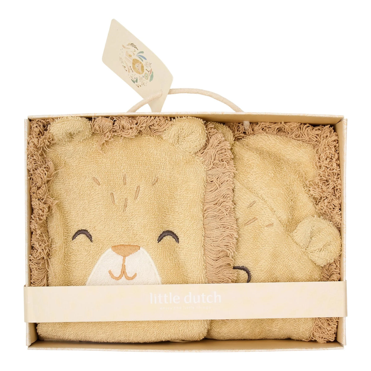 Dāvanu komplekts jaundzimušajam, Gift Box Safari Leo, Little Dutch, TE52226047