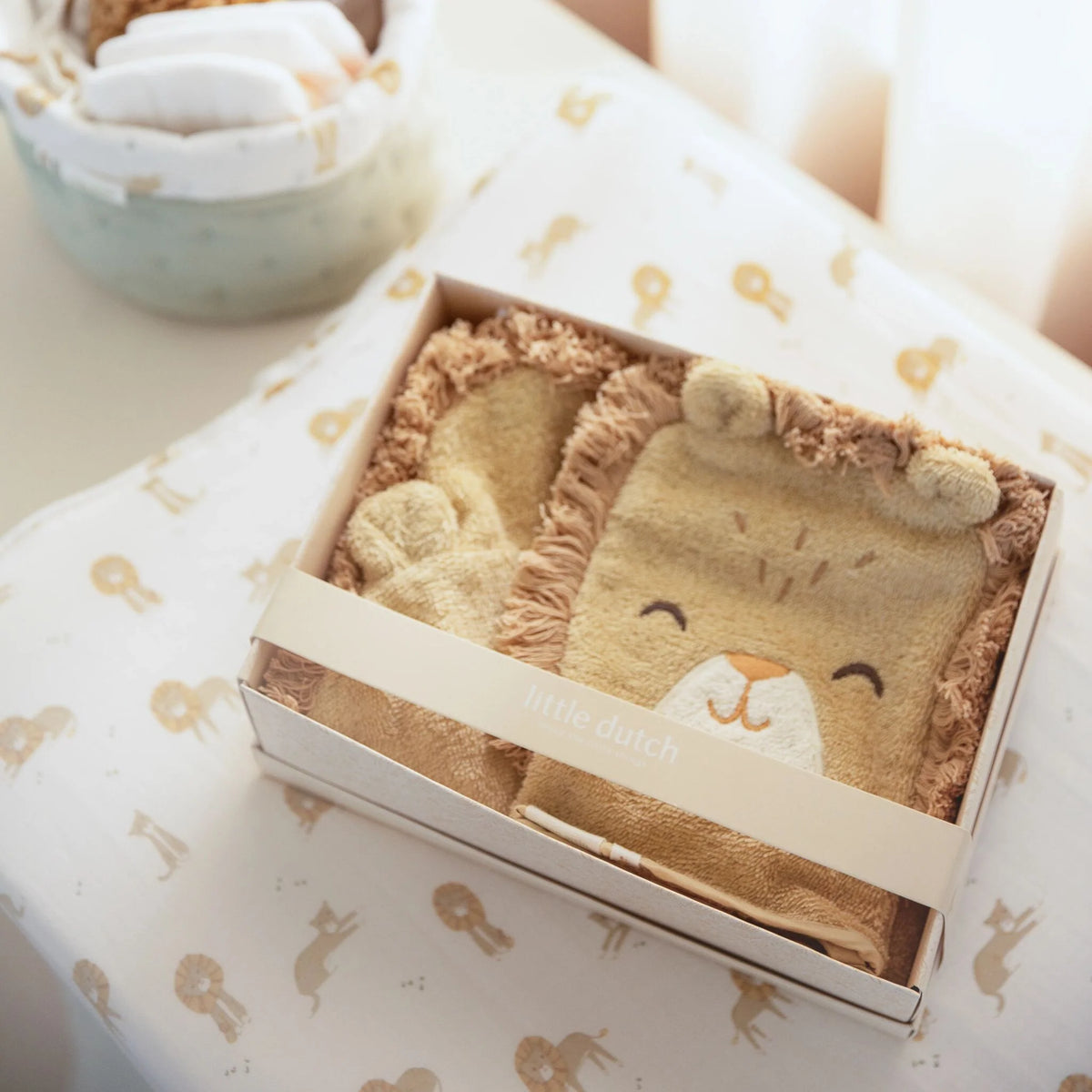 Dāvanu komplekts jaundzimušajam, Gift Box Safari Leo, Little Dutch, TE52226047
