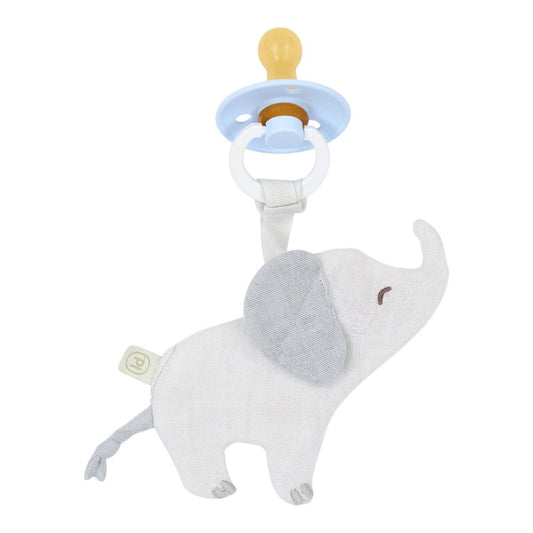 Mīļlupatiņa - knupīša turētājs Elephant, Pacifier Cloth Safari Wonders, Little Dutch, TE21236047