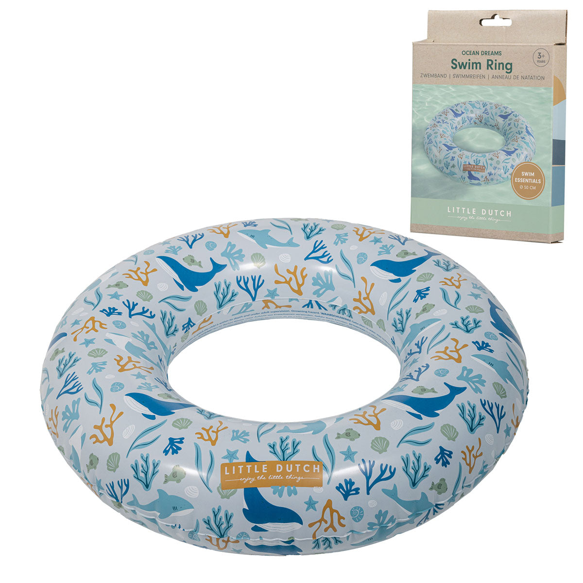 Peldriņķis Ocean Dreams Blue, Swim Ring, Little Dutch, LD2012316