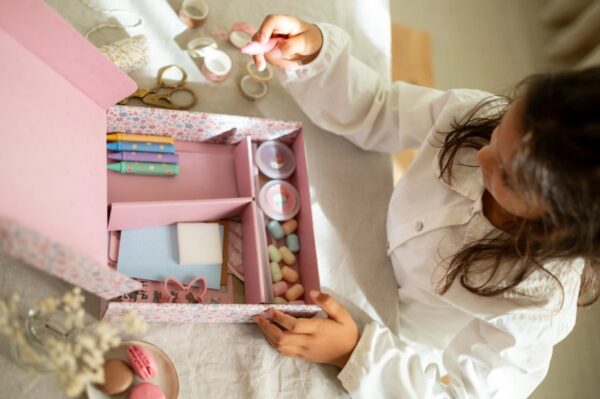 Radošais komplekts XL, Rosa & Friends Creativity Box, Little Dutch, ld126862