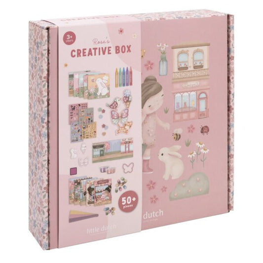 Radošais komplekts XL, Rosa & Friends Creativity Box, Little Dutch, ld126862