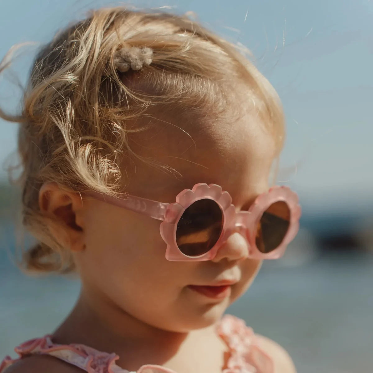 Bērnu saulesbrilles Shell Mermaid Pink, Sunglasses, Little Dutch,  126882