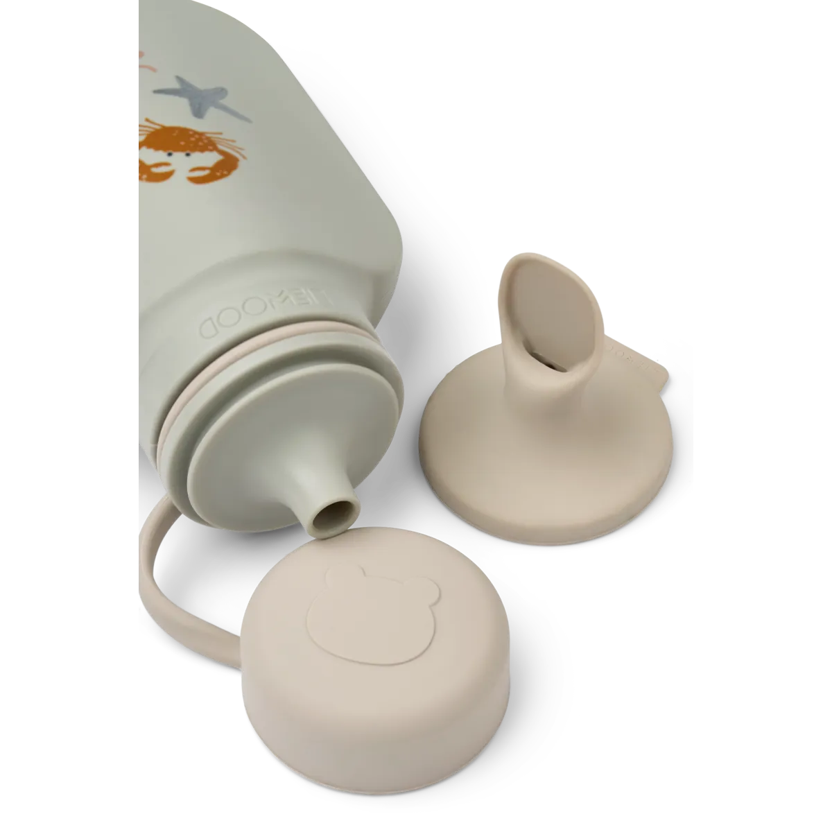 Smūtiju pudelītes, Lizzie Smoothie Bottles, 2gab, Sea creature, Liewood, LW19847-1032