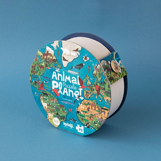 Puzle Animal Planet, Londji, PZ602U, Spēles un puzzles bērniem 