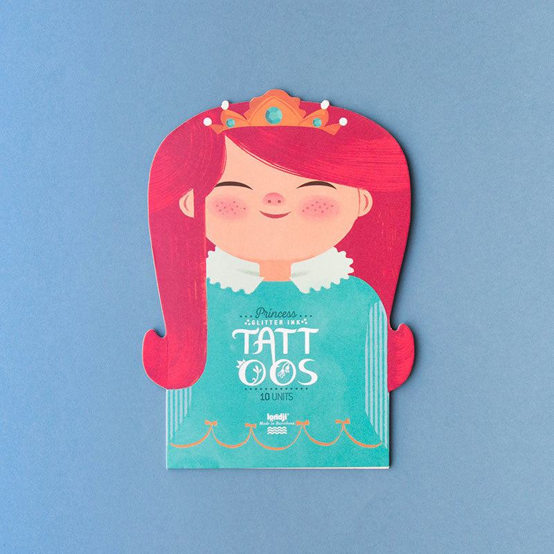 Bērnu tetovējumi - Princeses, CC070U, Tattoo Princess, Londji