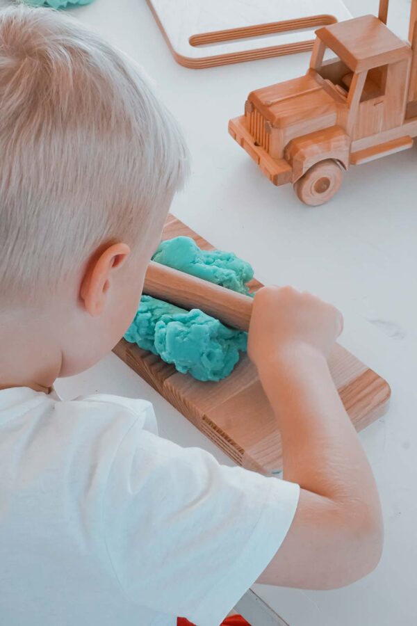 Mīkstais plastilīns 120g - gaiši zils, MĪCI