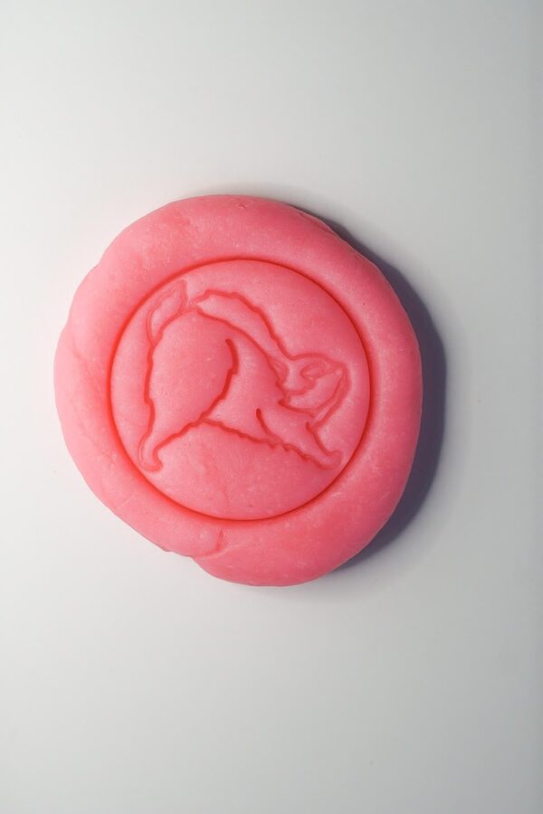 Mīkstais plastilīns 120g - rozā, MĪCI