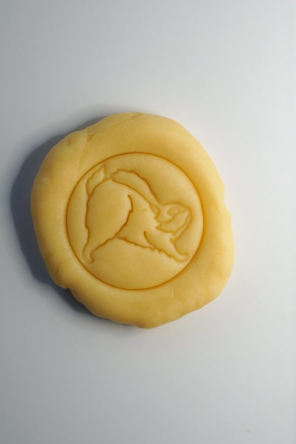 Mīkstais plastilīns 120g - dzeltens, MĪCI