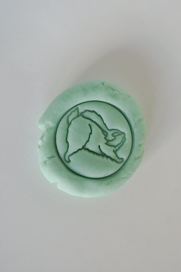 Mīkstais plastilīns 120g - pasteļzils, MĪCI