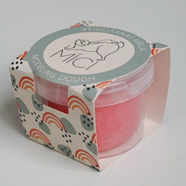 Mīkstais plastilīns 120g - rozā, MĪCI
