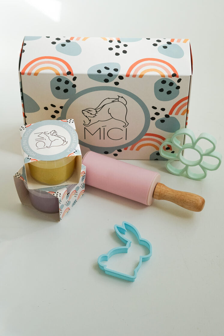 Plastilīns - dāvanu komplekts Pļavas Zaķa, MĪCI