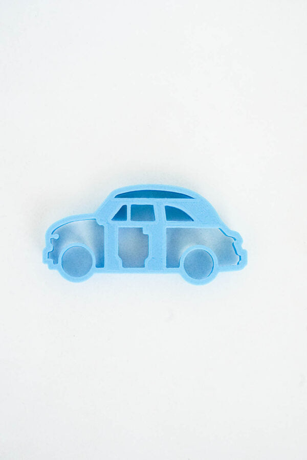 Plastilīna formiņa - auto, zils, MĪCI