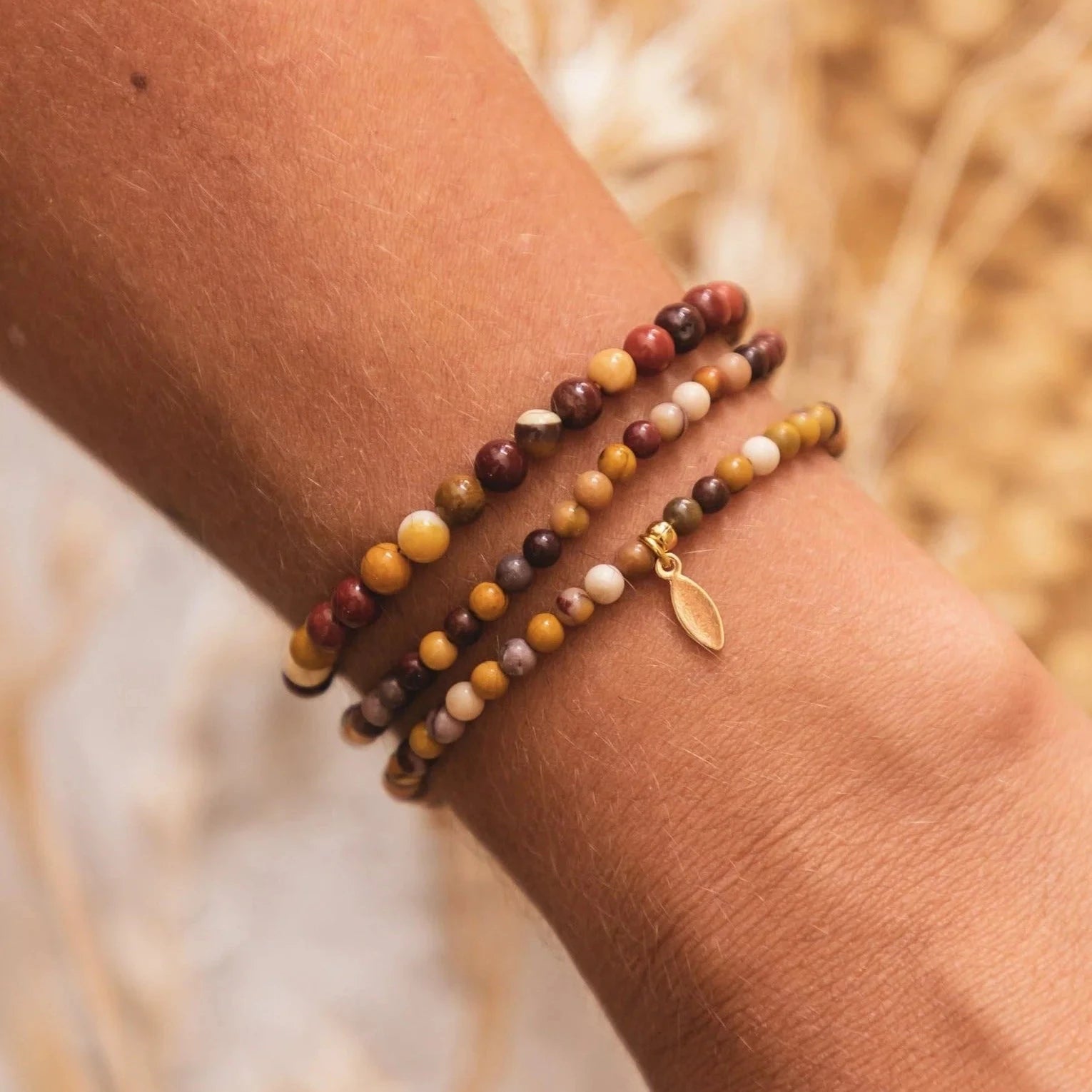 Rokassprādze "Me and Mom", MRS Ertha bracelet, mookaite, ER1043