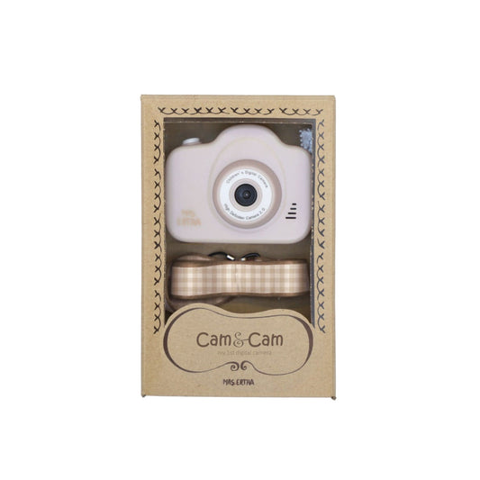 Bērnu fotoaparāts - My First Camera, Blush Soft Squares, Mrs. Ertha