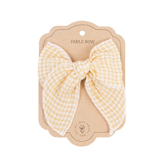 Matu Bante Speckled Diamond, Fable Bow Clip, Mrs.Ertha