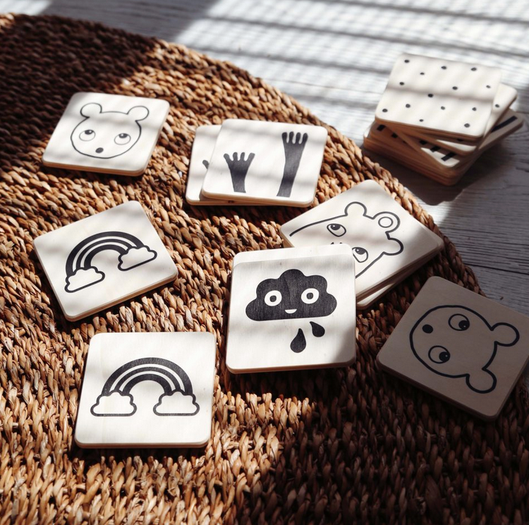 Koka atmiņas spēle, Memory Game Wood, Ooh Noo