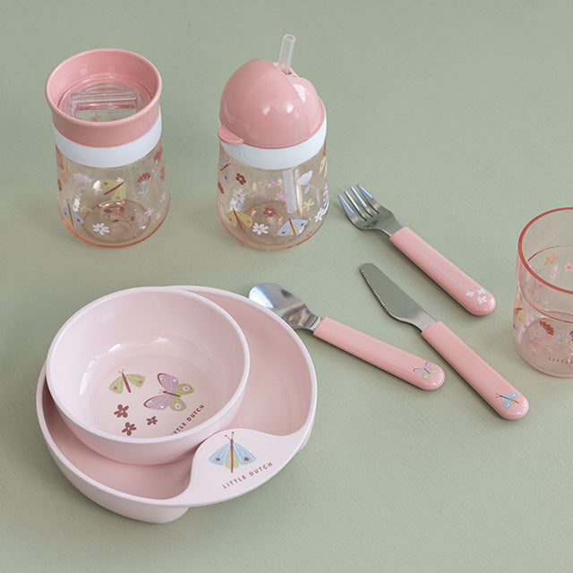Bērnu snīpīškrūze, Flowers and Butterflies, Non spil sippy cup, Little Dutch, LD108012065243