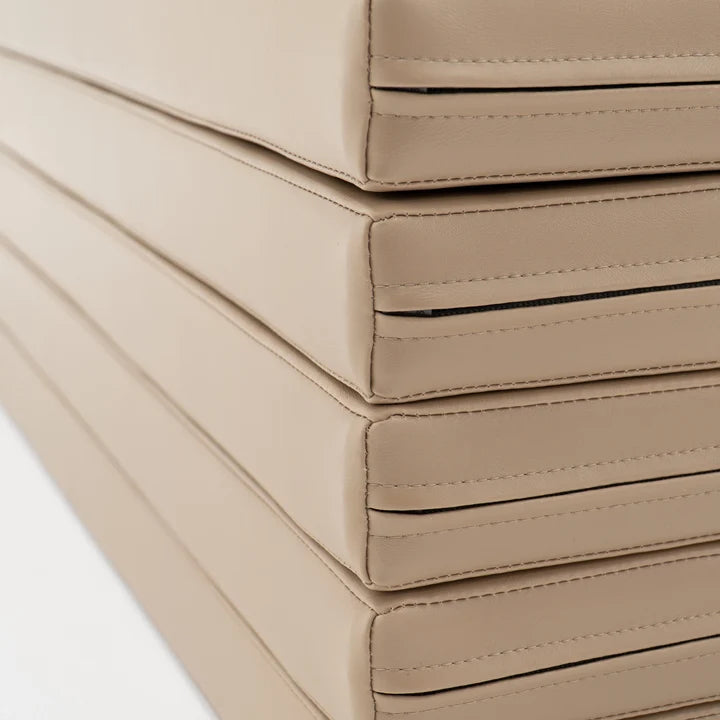 Mīksto rotaļu matraču komplekts Soft Play Mattress, IGLU - Grey Beige, bēšs, SET_MATTRESS_12