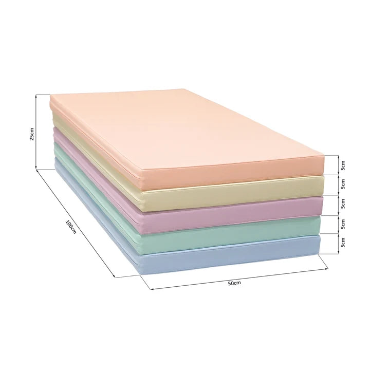 Mīksto rotaļu matraču komplekts Soft Play Mattress, IGLU - Grey Beige, bēšs, SET_MATTRESS_12