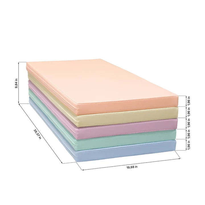 Mīksto rotaļu matraču komplekts Soft Play Mattress, IGLU - Grey Beige, bēšs, SET_MATTRESS_12