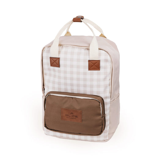 Bērnu mugursoma, Backpack Soft Squares, Mrs Ertha