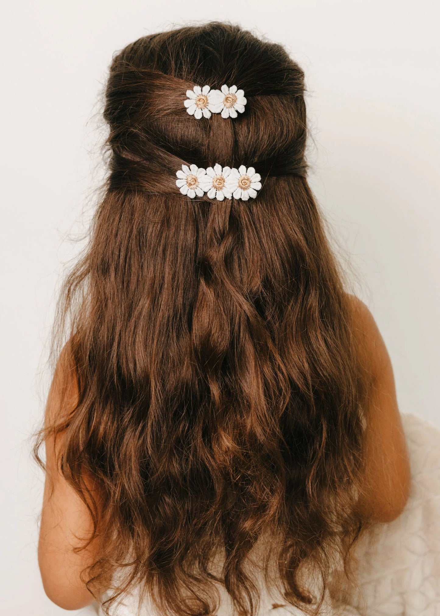 Matu sprādzes Margrietiņas, Blossom Spring Hair Clips Daisy, Mrs.Ertha, ER1423