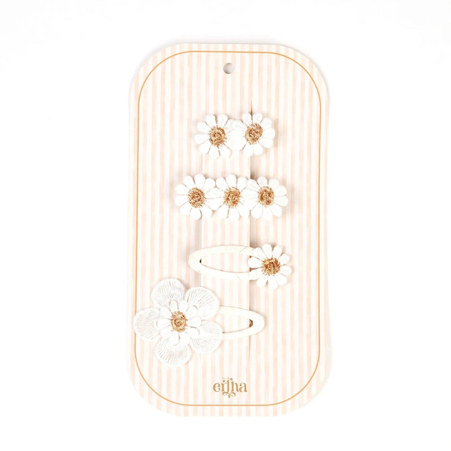 Matu sprādzes Margrietiņas, Blossom Spring Hair Clips Daisy, Mrs.Ertha, ER1423