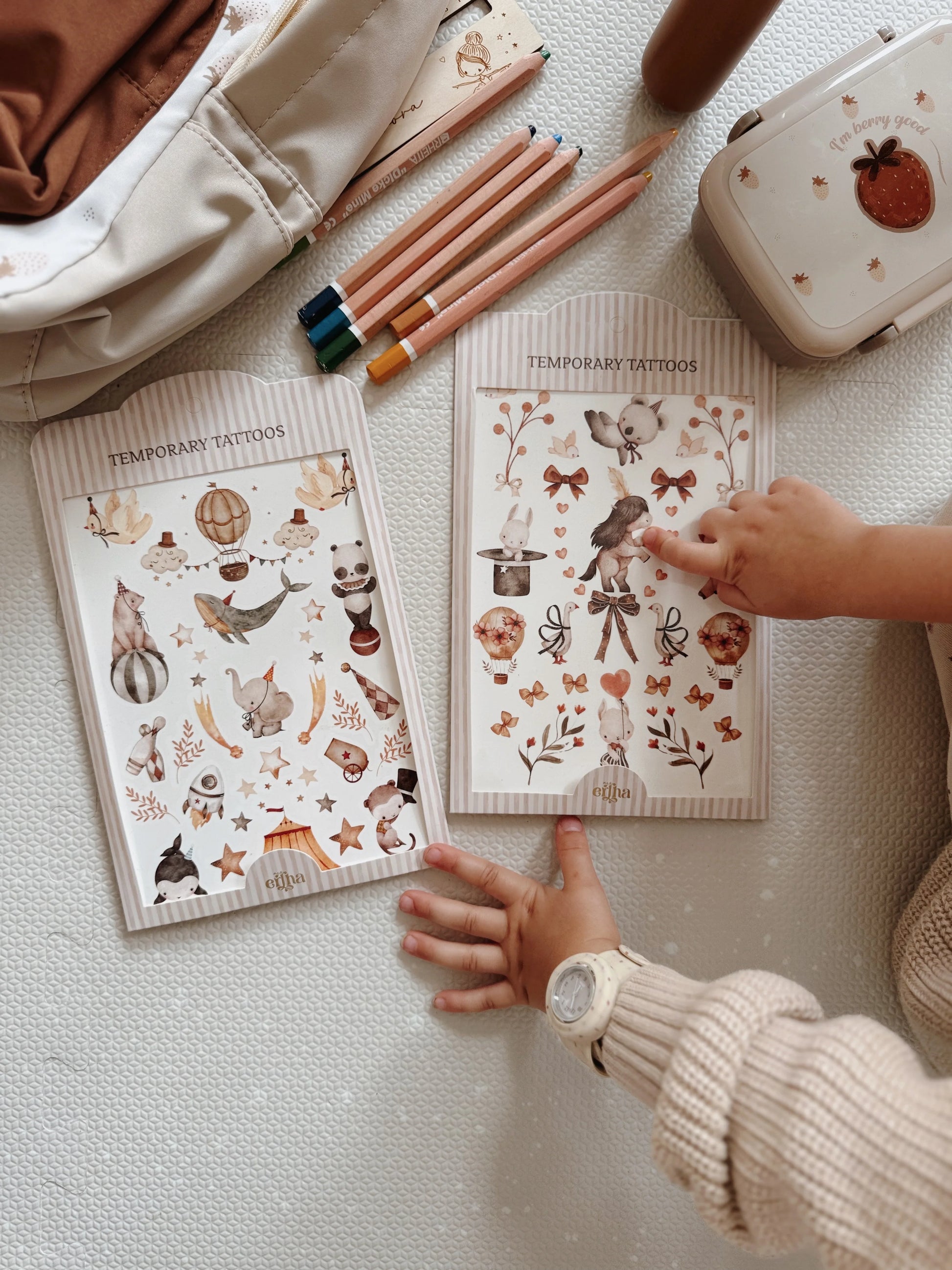 Bērnu tetovējumi - Dreams Star Tattoos, Mrs Ertha, ER1435
