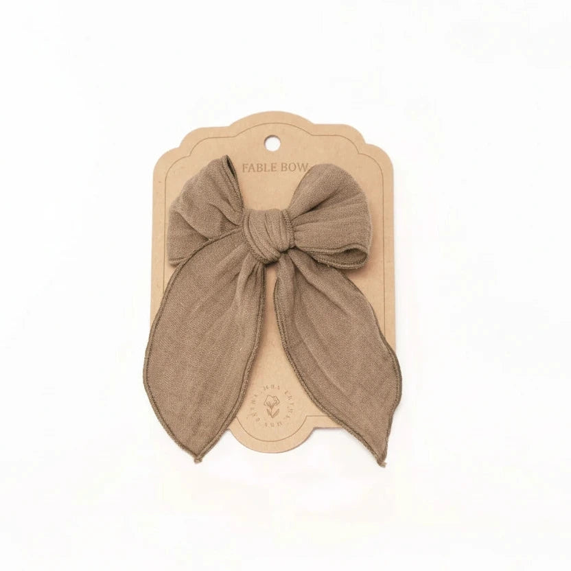 Matu Bante Olive, Fable Bow Clip, Mrs.Ertha, ER1377