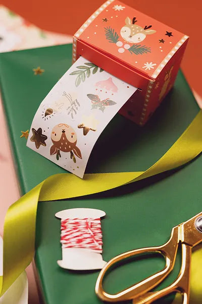 Uzlīmju komplekts Ziemassvētki, Mini Stickers Merry Christmas, Party Deco, NR1