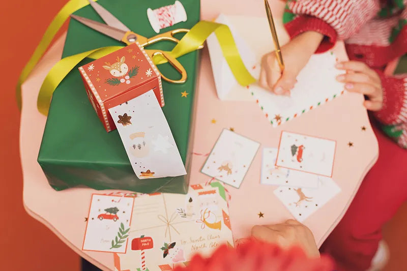 Uzlīmju komplekts Ziemassvētki, Mini Stickers Merry Christmas, Party Deco, NR1