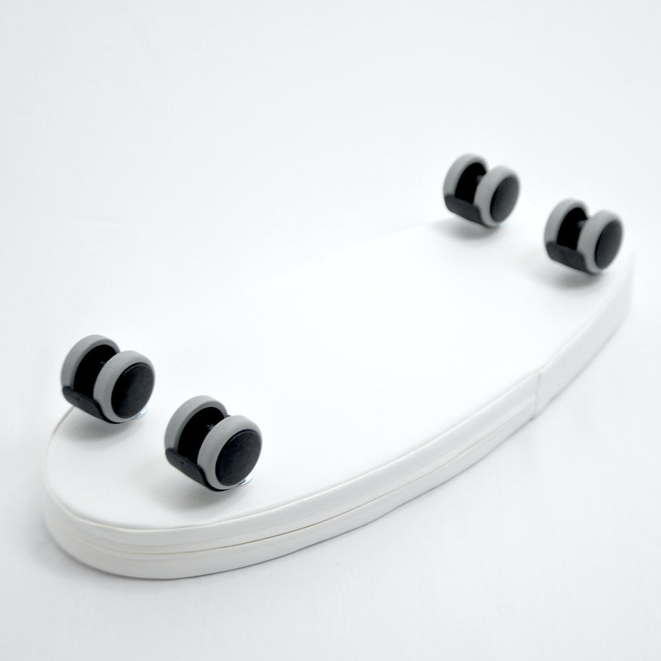 Mazais Sērfotājs Sērfa dēlis - Soft Rider Play on Wheels, balts