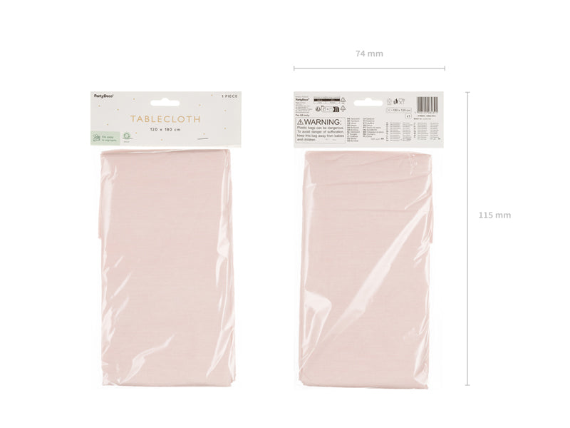 Maigi rozā galdauts, Light Pink Tablecloth, 137x183cm
Artikuls: OBS2-081J