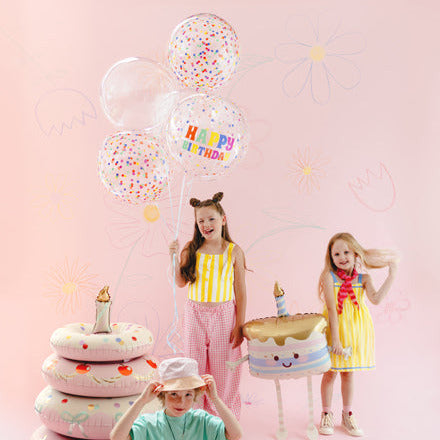Balons Bubble Balloon With Dots ar punktiņiem, 60cm, ORB24-2